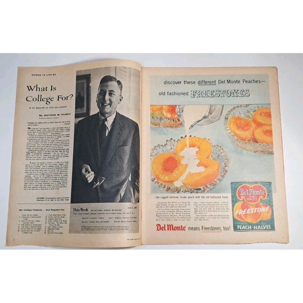 This Week Magazine Minneapolis Sunday Tribune 6/9/57 Kay Kendall - Picture 3 of 8